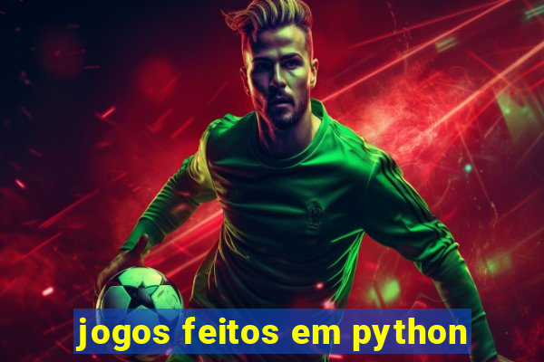 jogos feitos em python