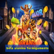 beta alanina formigamento