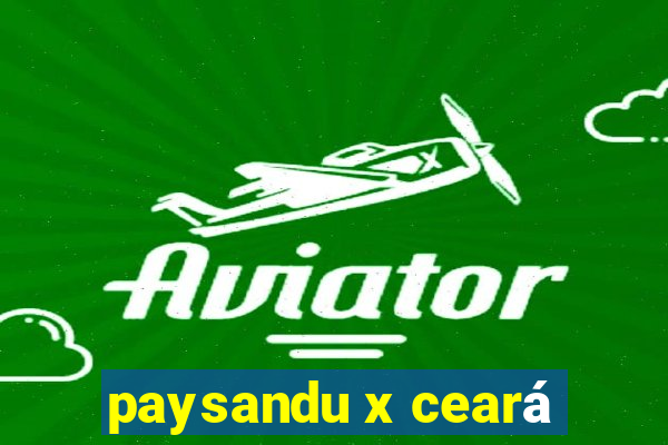 paysandu x ceará