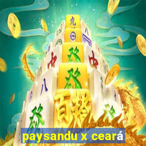 paysandu x ceará