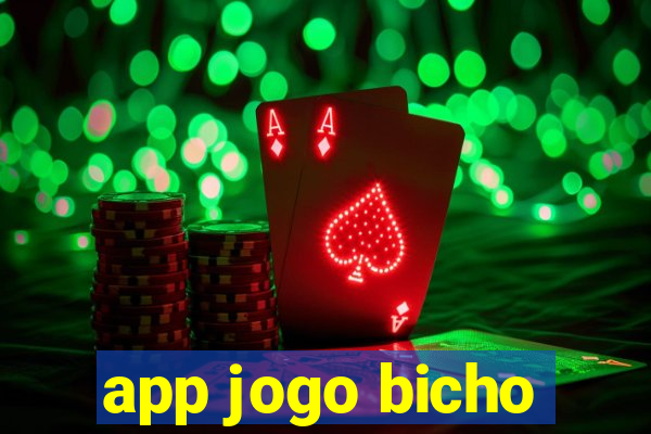 app jogo bicho