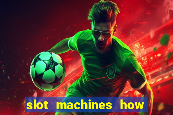 slot machines how to play