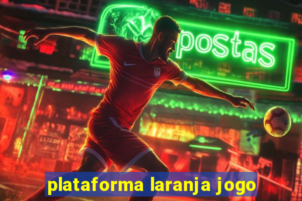 plataforma laranja jogo