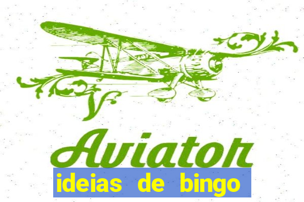 ideias de bingo para o natal