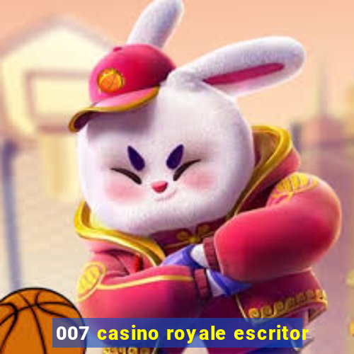 007 casino royale escritor