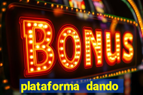 plataforma dando bonus no cadastro