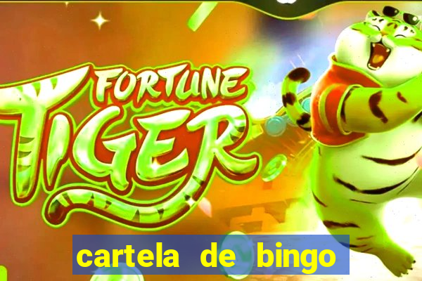 cartela de bingo do alfabeto para imprimir