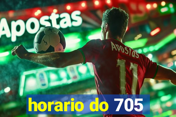 horario do 705