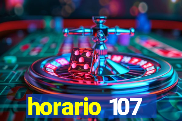 horario 107