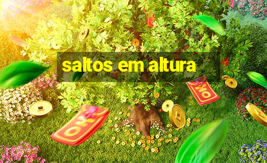 saltos em altura