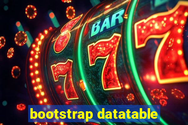 bootstrap datatable