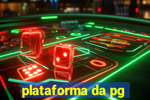 plataforma da pg