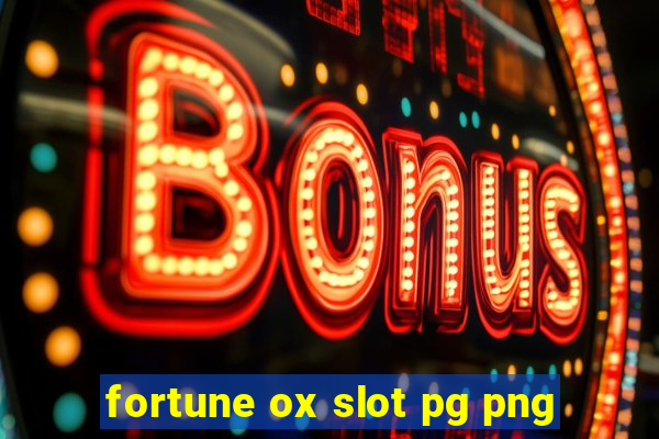 fortune ox slot pg png