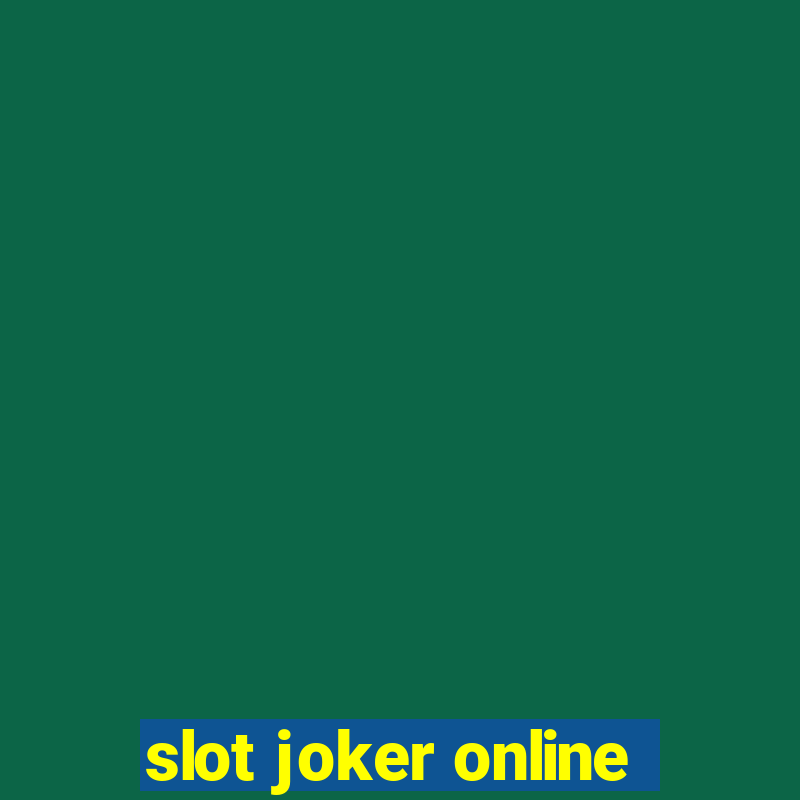 slot joker online