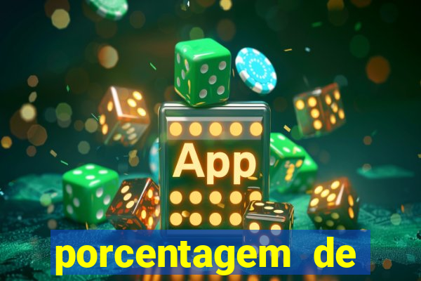 porcentagem de ganhos slots