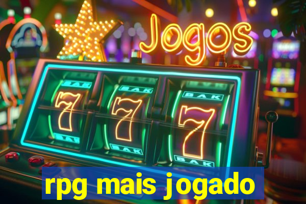 rpg mais jogado