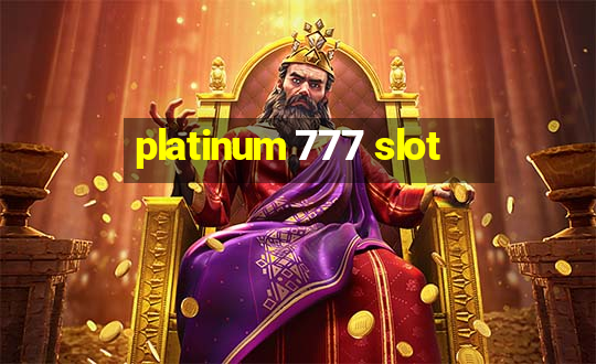 platinum 777 slot