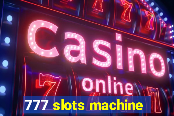 777 slots machine