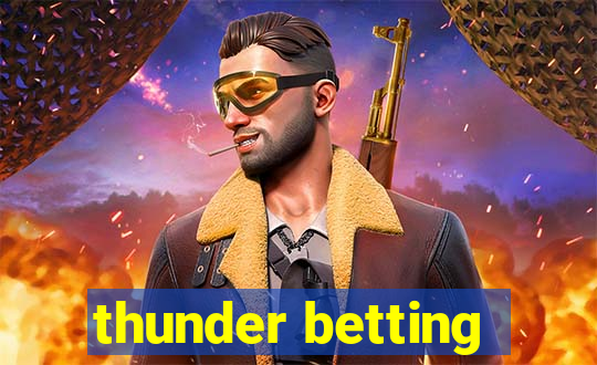 thunder betting