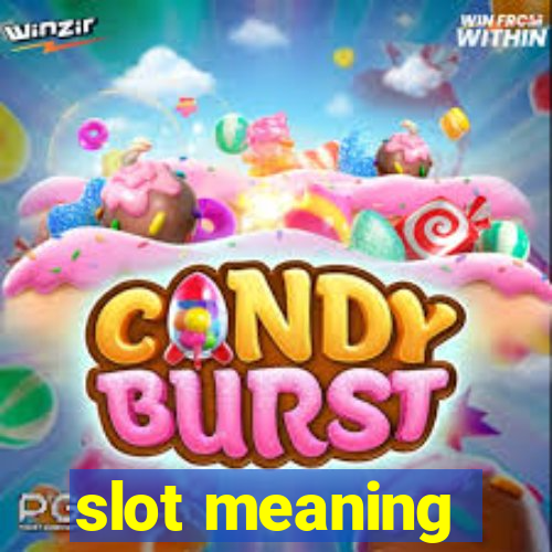 slot meaning