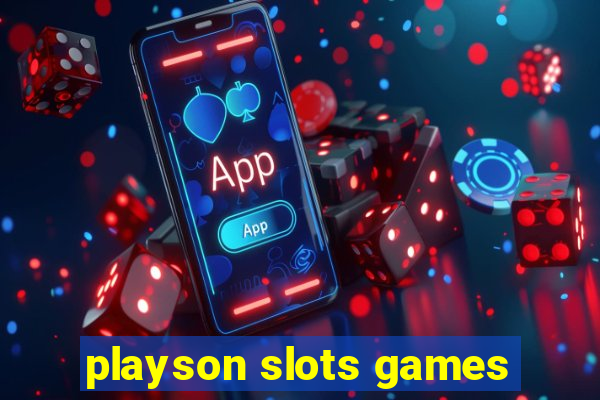 playson slots games