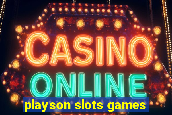 playson slots games