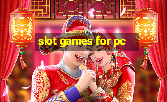 slot games for pc