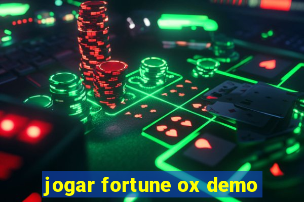 jogar fortune ox demo