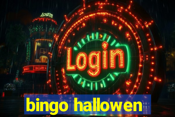 bingo hallowen