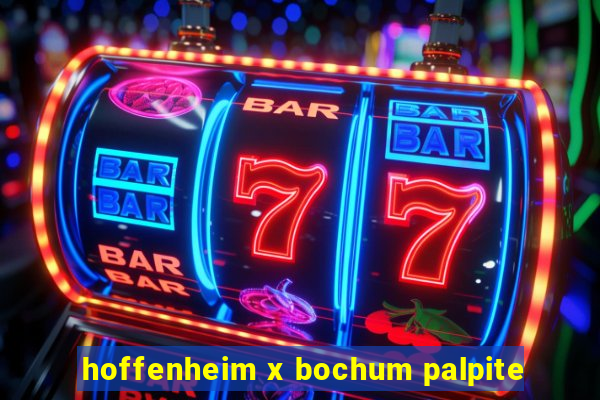 hoffenheim x bochum palpite