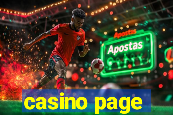 casino page