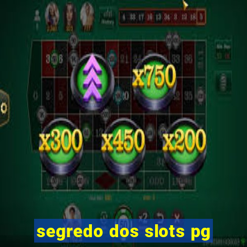 segredo dos slots pg