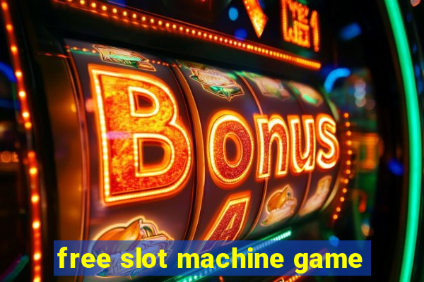 free slot machine game