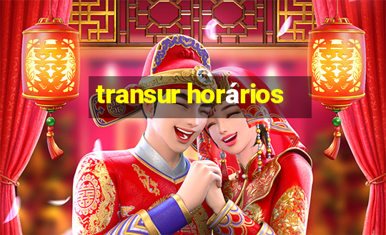 transur horários