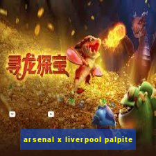 arsenal x liverpool palpite