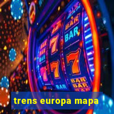 trens europa mapa