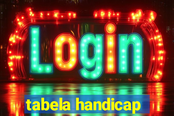 tabela handicap