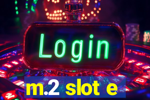 m.2 slot e