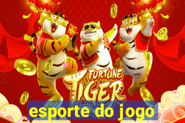 esporte do jogo