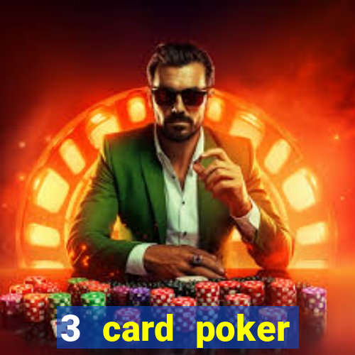 3 card poker casino odds