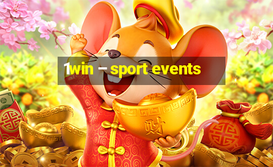 1win – sport events