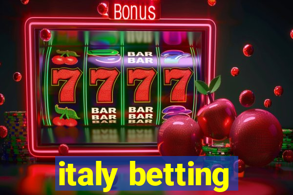 italy betting