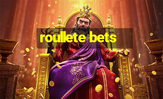 roullete bets