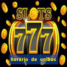 horario de onibus santos dumont x juiz de fora