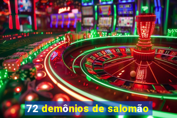 72 demônios de salomão