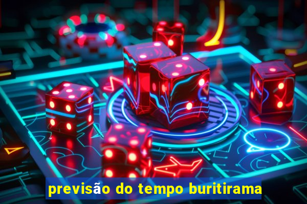 previsão do tempo buritirama