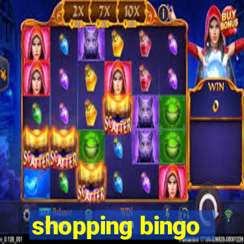 shopping bingo