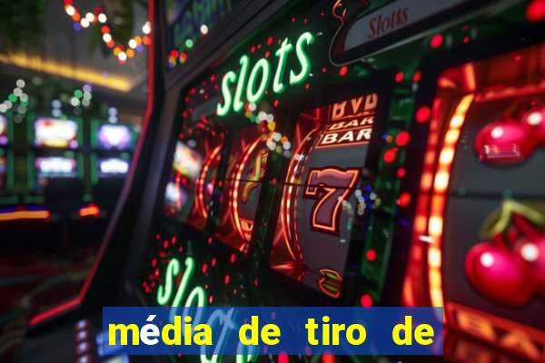 média de tiro de meta por jogo