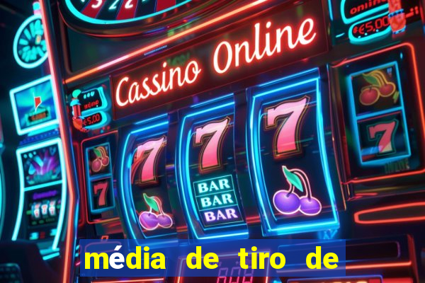 média de tiro de meta por jogo