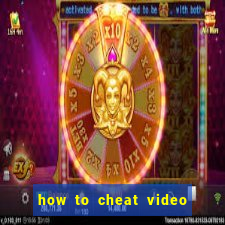 how to cheat video slot machines